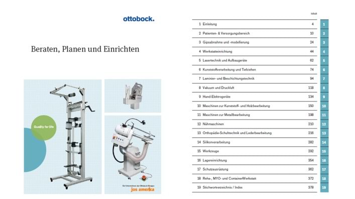 Katalog Planen und Einrichten