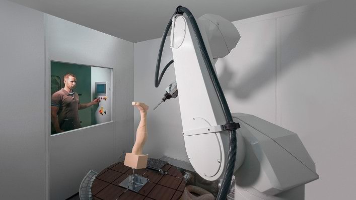 Fräsroboter